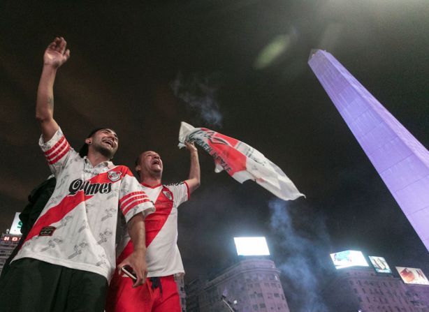 El Obelisco de Buenos Aires fue el sitio elegido para el gran festejo. RAGGIO ALBERTO/AFP/Getty Images)