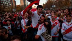 CNNE 595395 - copa libertadores- celebraciones argentinas en madrid