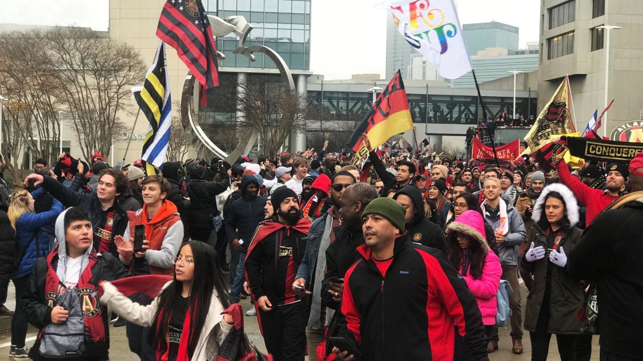 CNNE 595561 - asi celebraron los fanaticos de atlanta united