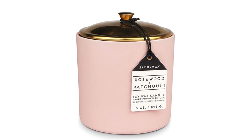 Vela perfumada de cera de soya Paddywax Hygge Collection.