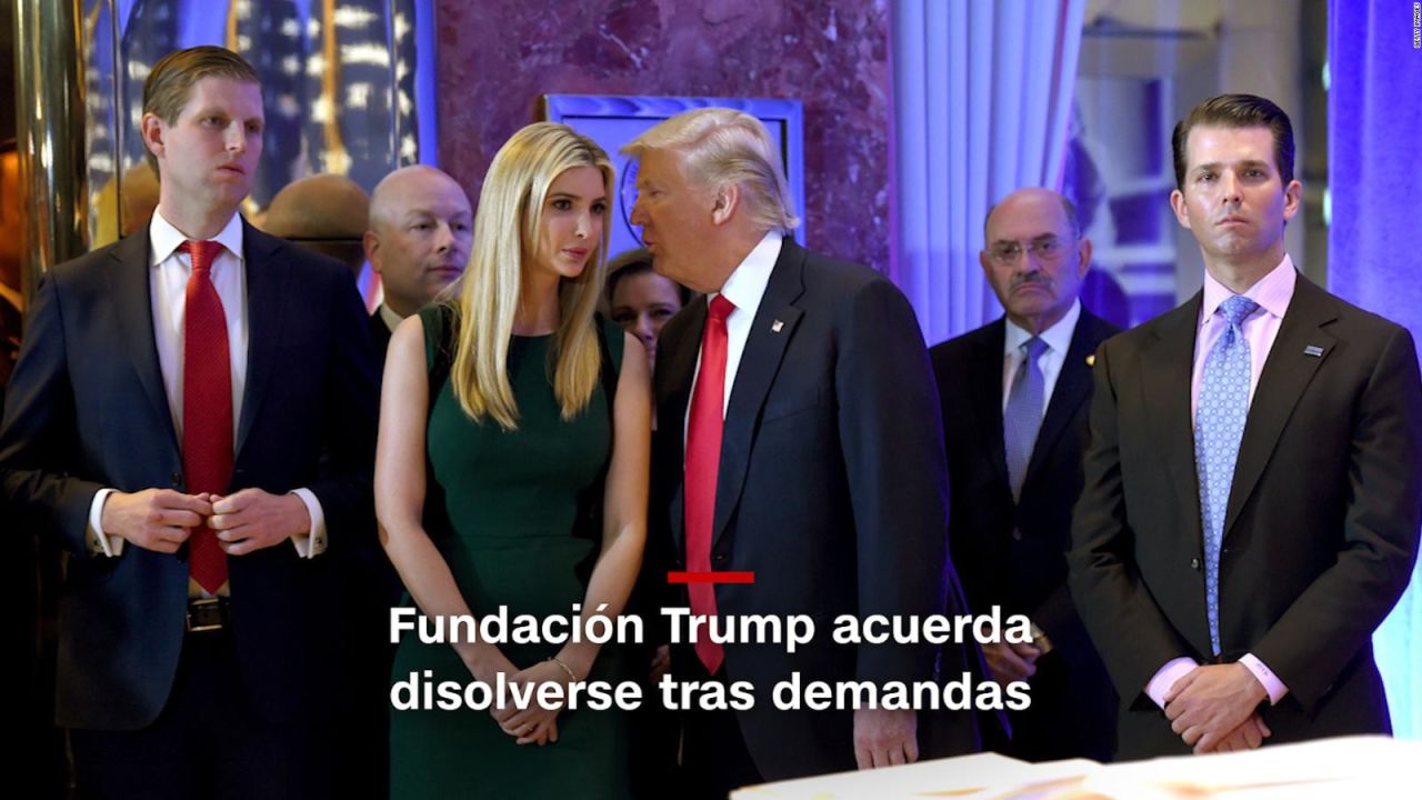 CNNE 598175 - #minutocnn- fundacion trump se disuelve tras demandas