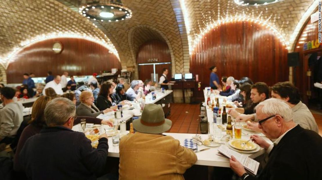 La perla fue hallada en el Grand Central Oyster Bar de Nueva York.