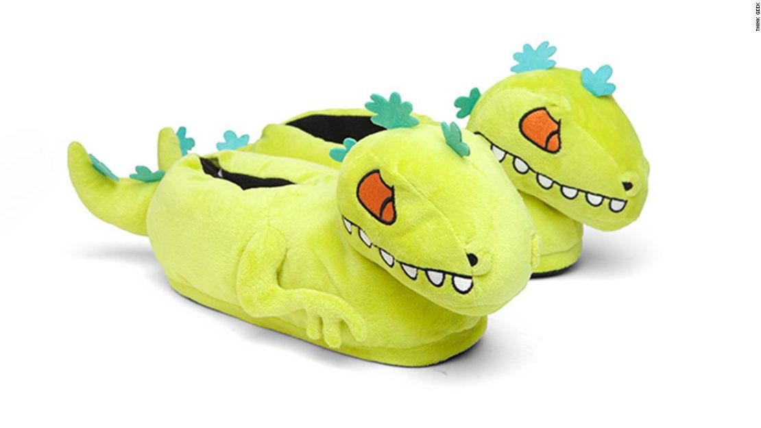 2. Babuchas de felpa Rugrats Reptar