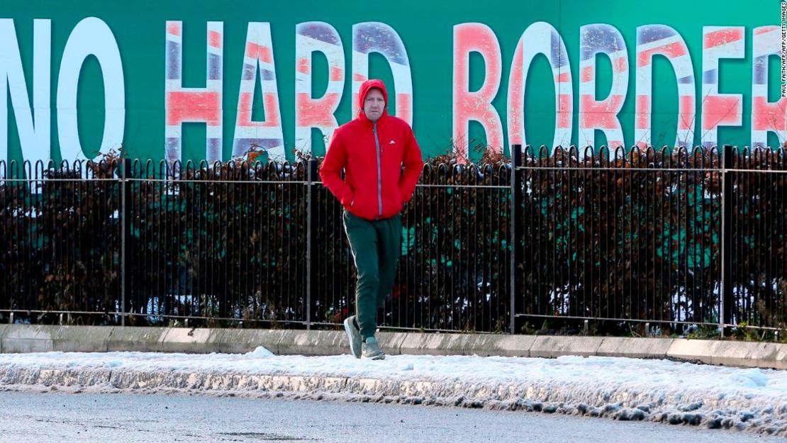 Irlanda se niega a que haya una frontera rígida.