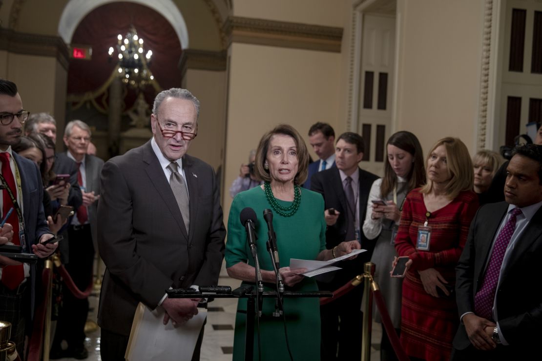 Schumer y Pelosi, en una imagen del 20 de diciembre.