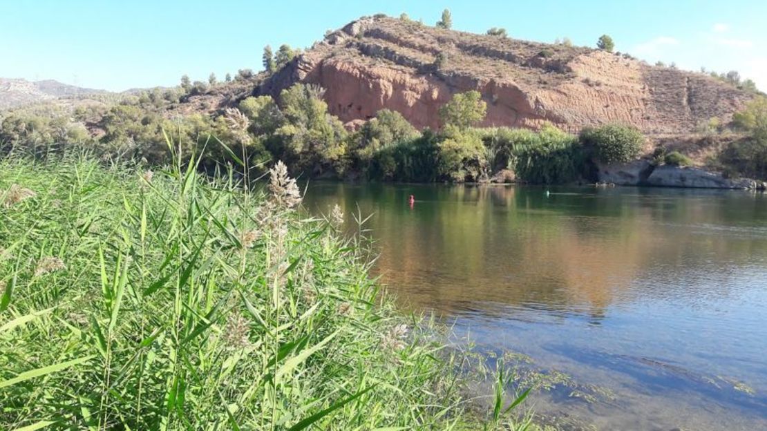 La pareja se mudó a España en 2018 y terminó viviendo en un pueblo a lo largo del río Ebro en Cataluña.