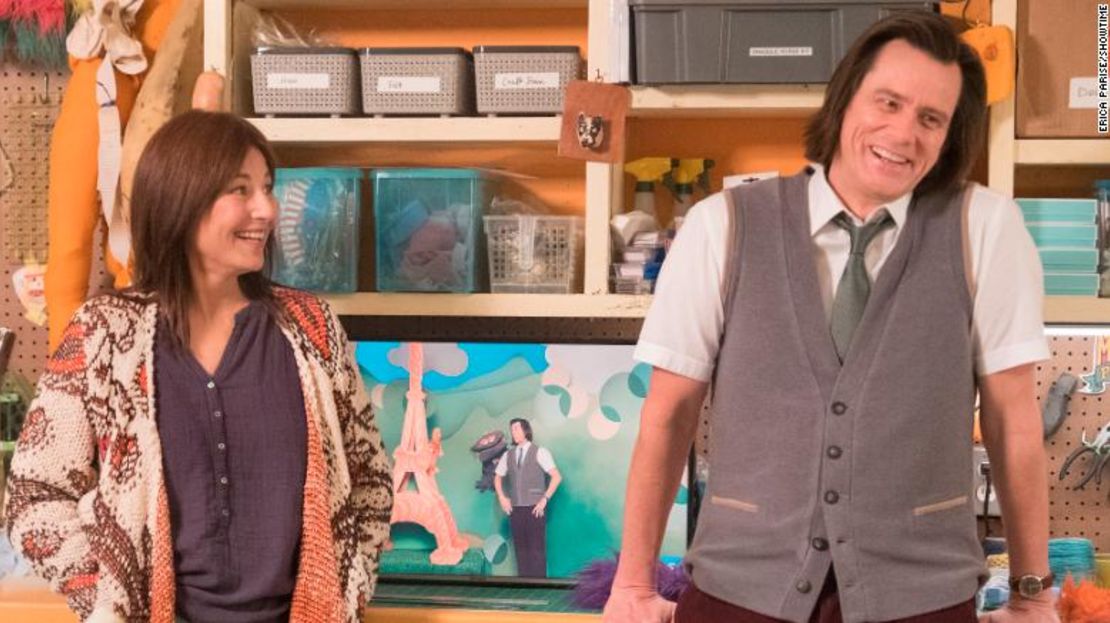 Catherine Keener y Jim Carrey in 'Kidding'