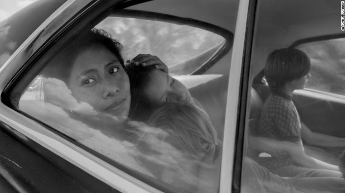 Yalitza Aparicio, como Cleo, en "Roma".