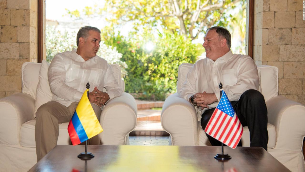 CNNE 601792 - pompeo y duque luchan contra la produccion de cocaina