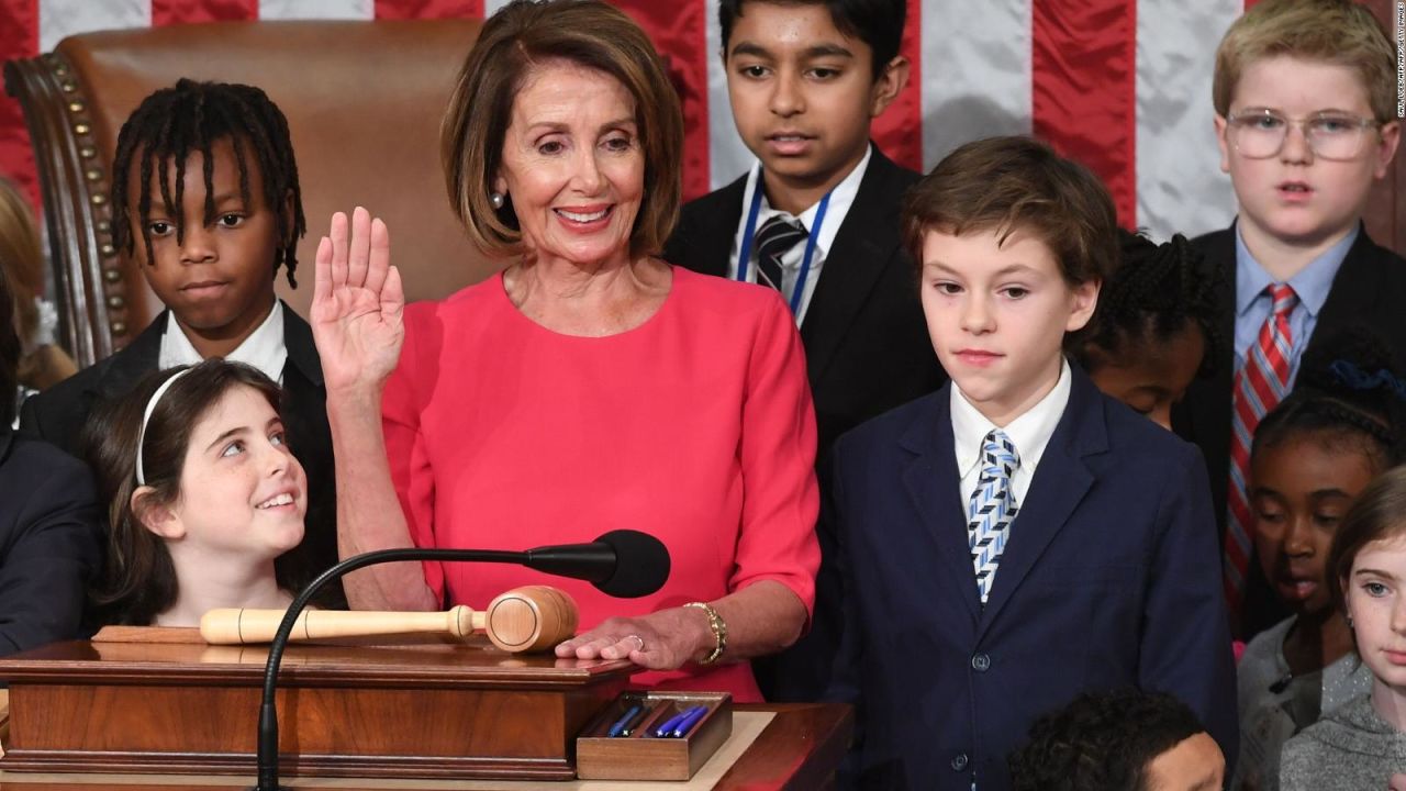 CNNE 601815 - nancy pelosi, nueva presidenta de la camara de representantes