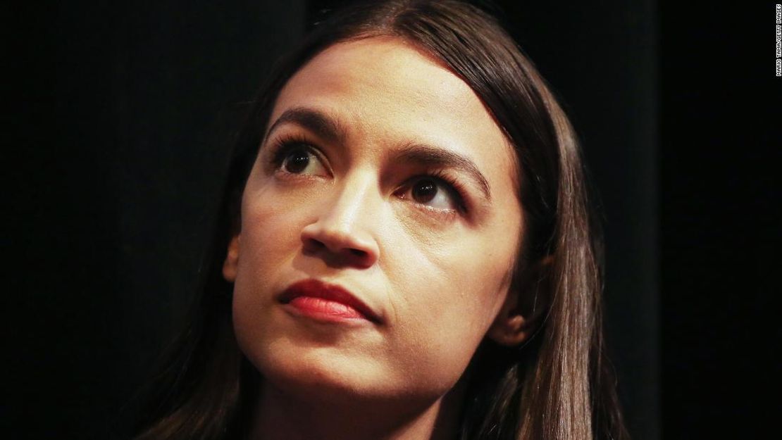 Alexandria Ocasio-Cortez, representante de Nueva York.