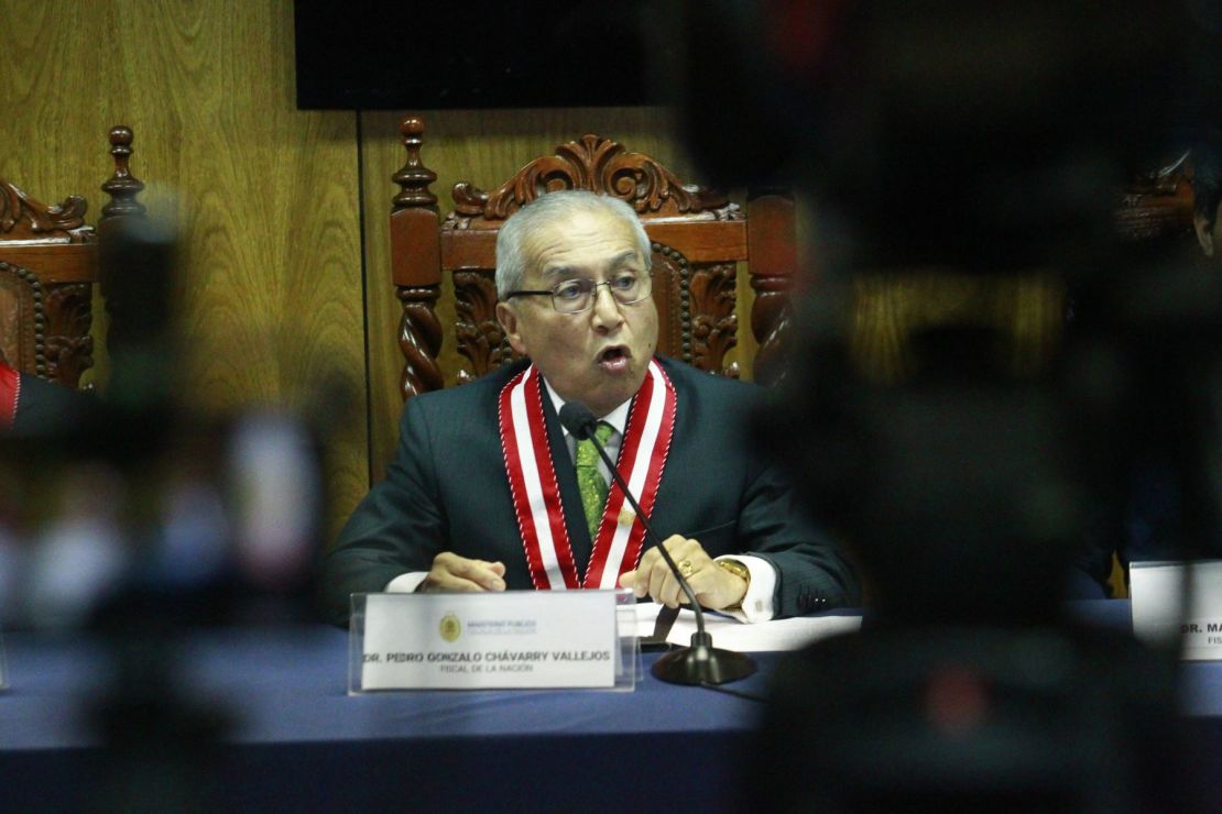 Pedro Chávarry, fiscal de la Nación de Perú.