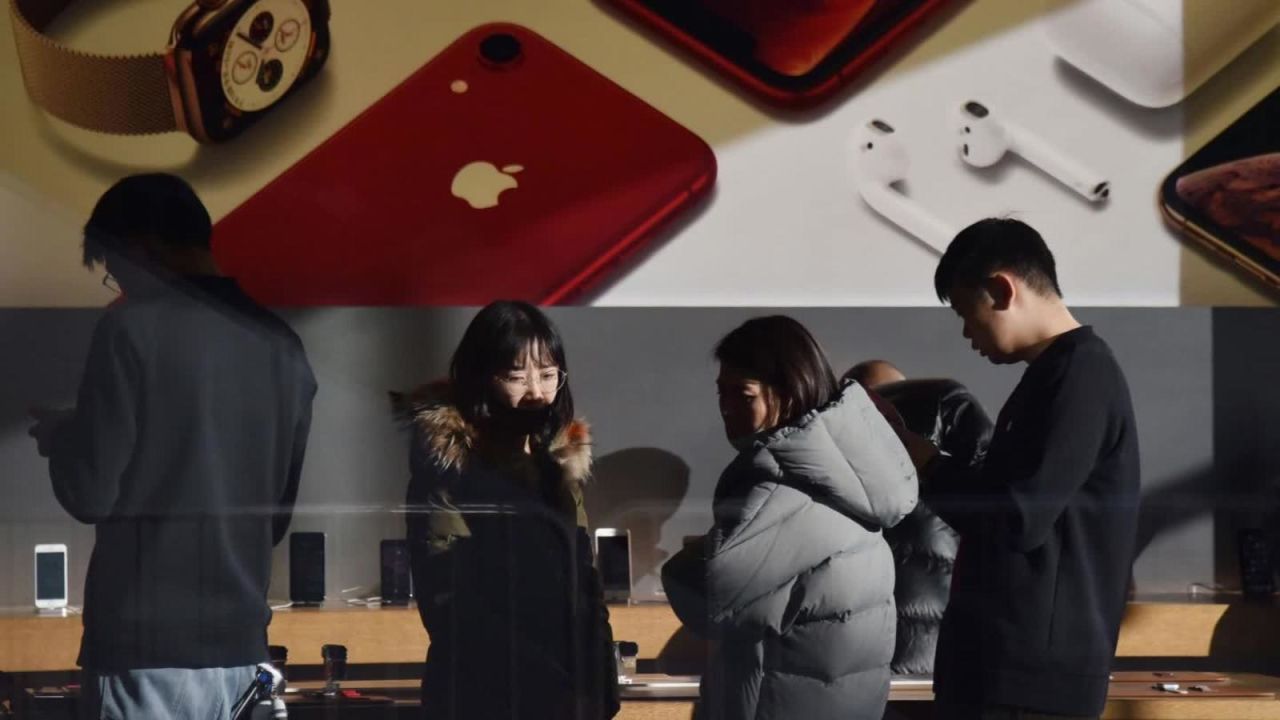 CNNE 602680 - apple, victima de la guerra comercial entre ee-uu- y china