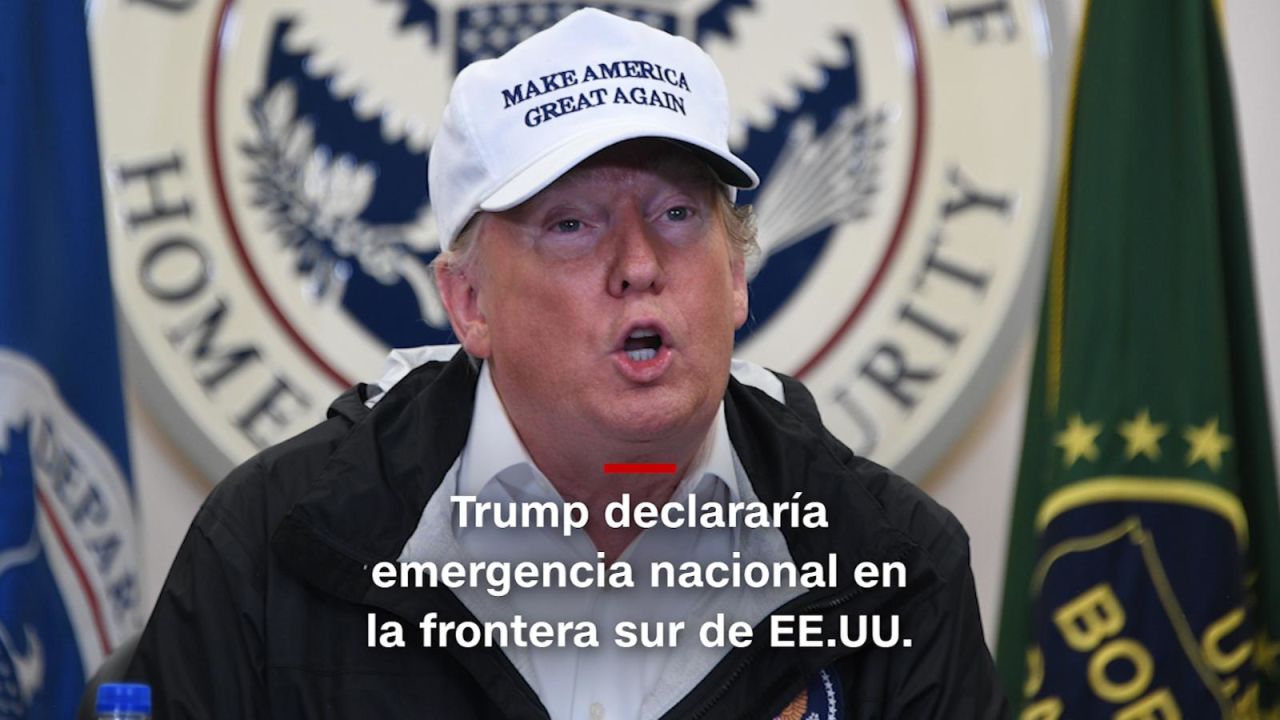 CNNE 603911 - #minutocnn- trump esta cerca de declarar emergencia nacional