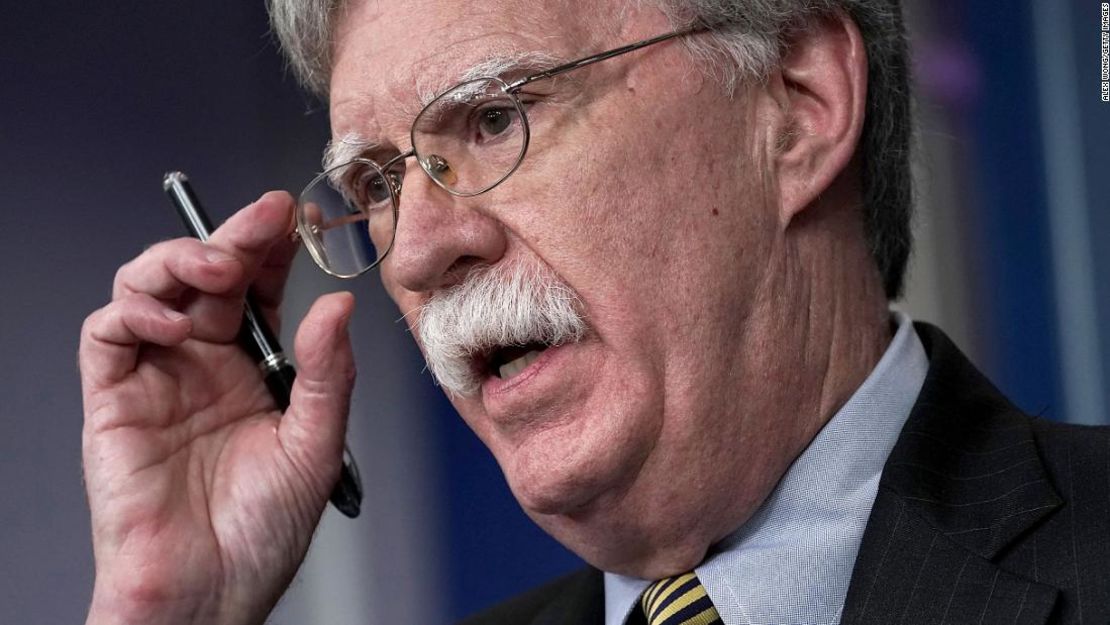 John Bolton, diplomático estadounidense y asesor de seguridad nacional de Estados Unidos.