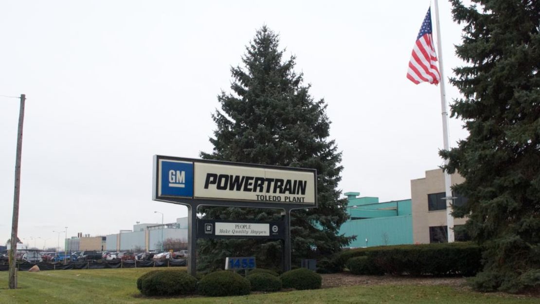 La planta de General Motors, Powertrain, en Toledo, Ohio.