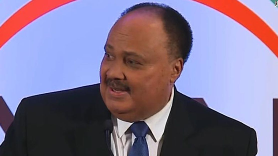 Martin Luther King III, hijo de Martin Luther King Jr.