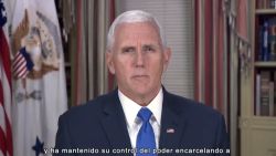 CNNE 608048 - arremeten contra mensaje de pence