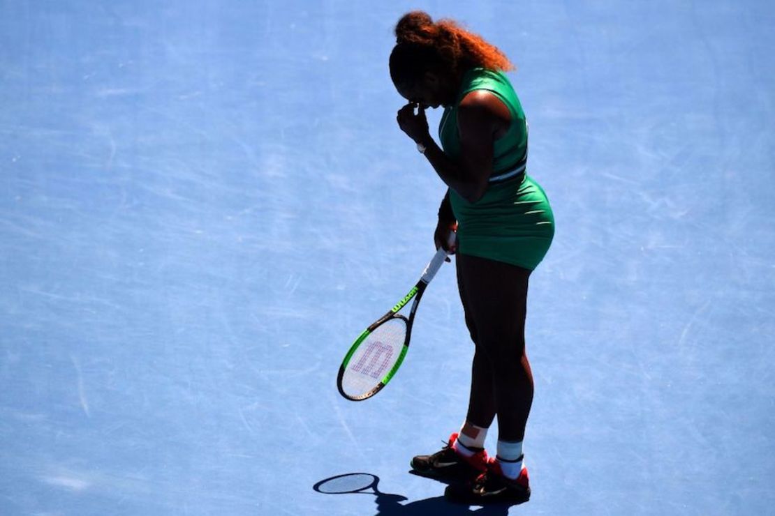 Serena Williams cayó derrotada en el Abierto de Australia.