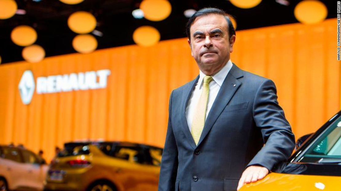 Carlos Ghosn renunció como presidente y director ejecutivo de Renault.