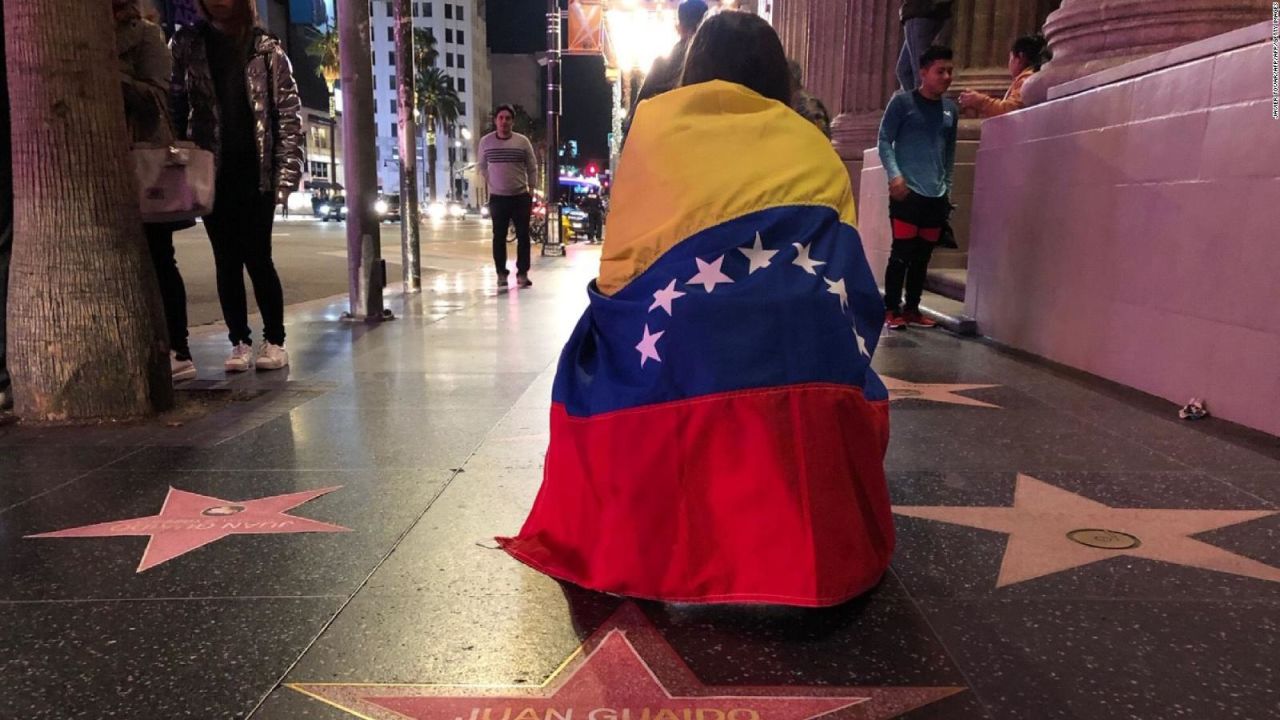 CNNE 608794 - venezolanos en los angeles- "guaido cuenta con todos nosotros"