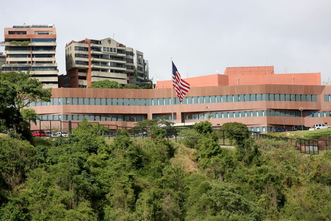 La embajada de EE.UU. en Caracas