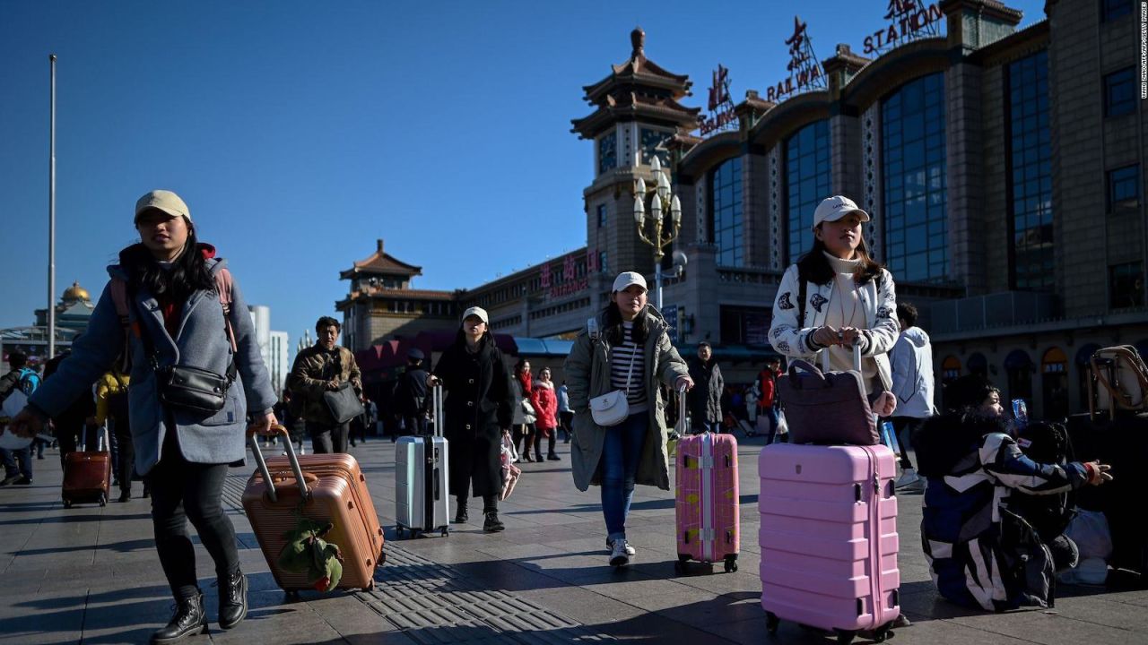 CNNE 609556 - china- migracion anual mas grande del mundo por ano nuevo lunar