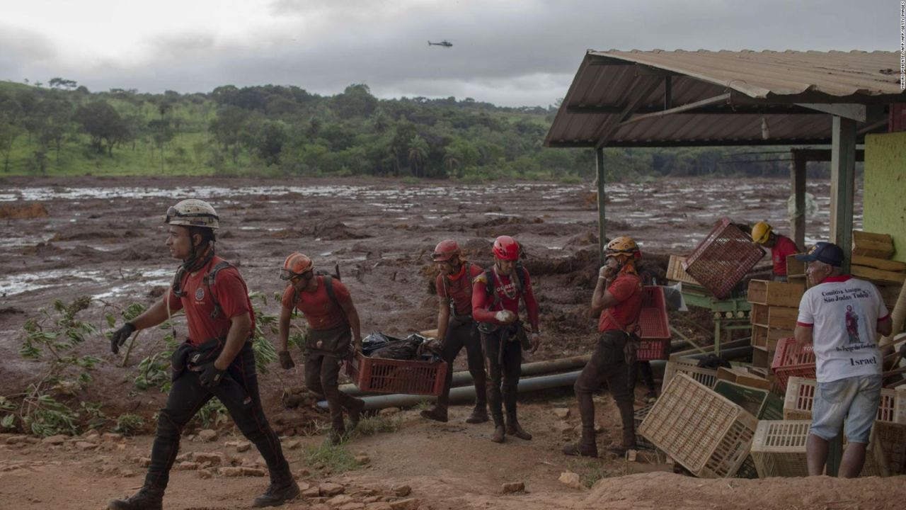 CNNE 609857 - brasil- incertidumbre en brumadinho tras ruptura de represa