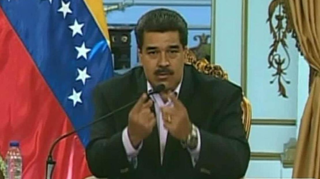 CNNE 610287 - maduro a trump- la sangre que pueda correr en venezuela estara en sus manos