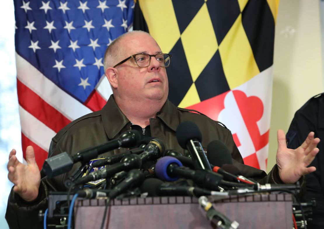 El gobernador de Maryland, Larry Hogan, otro republicano que podría postularse en 2020 (Getty).