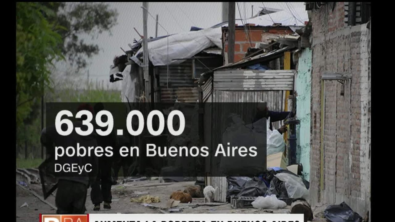 CNNE 610793 - argentina- ya hay un 20,9% de pobres en la ciudad de buenos aires