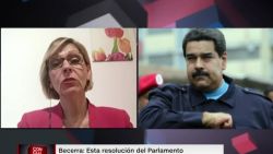 CNNE 611666 - beatriz becerra- "maduro no tiene otro estatus que el de usurpador"