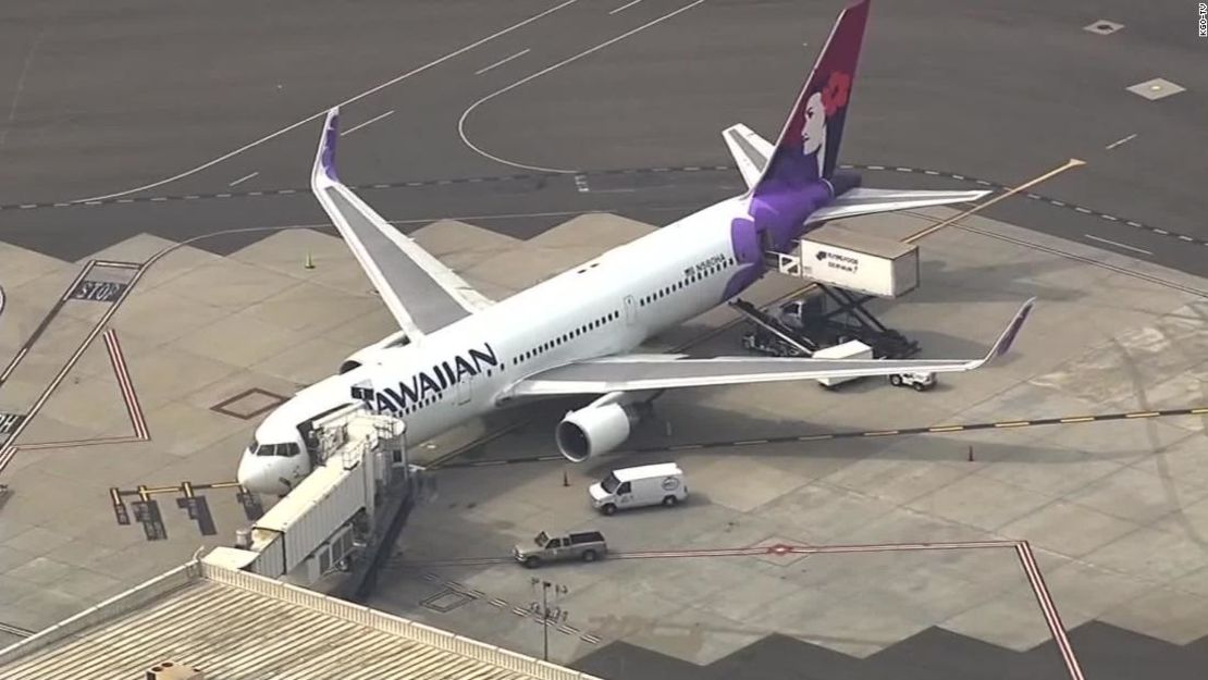 Este es el avión cuyo vuelo desde los Ángeles a Miami tuvo que ser cancelado en tres ocasiones.