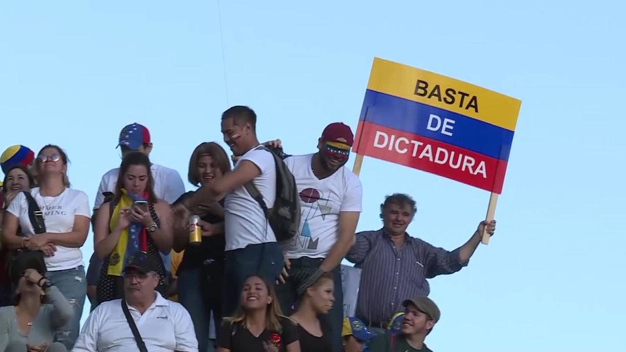 CNNE 612283 - venezolanos en argentina piden elecciones libres en venezuela