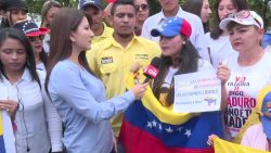 CNNE 612285 - queremos una venezuela libre, dice venezolana en ecuador