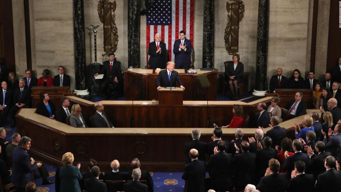 CNNE 612748 - trump prepara su discurso del estado de la union