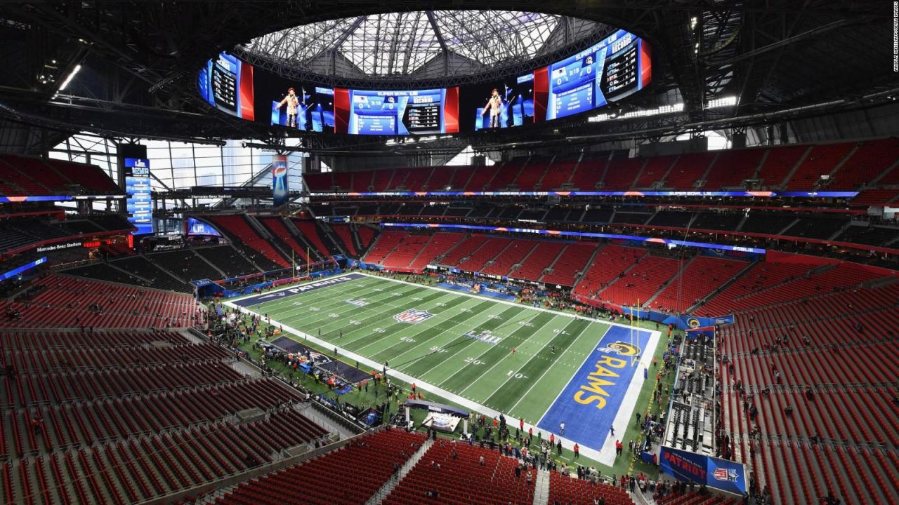 Mercedes Benz Stadium.