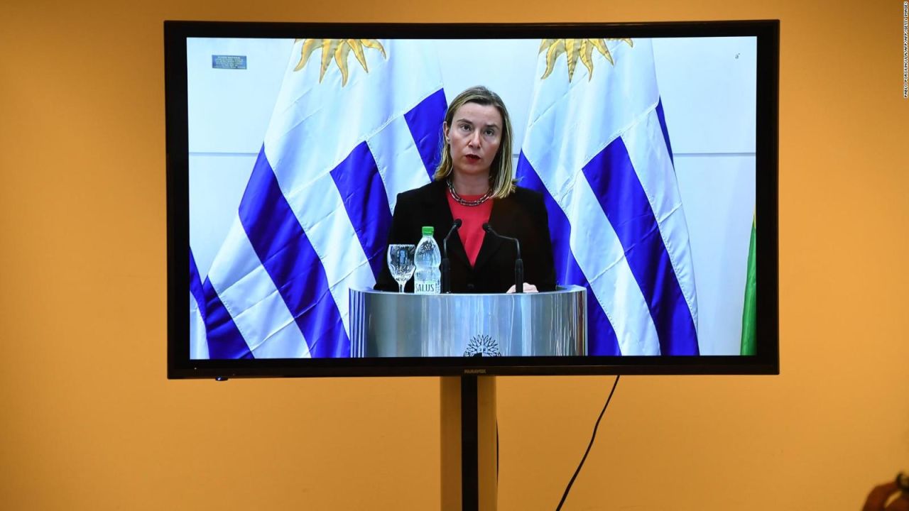 CNNE 613885 - mogherini- venezuela debe tener elecciones libres y democraticas