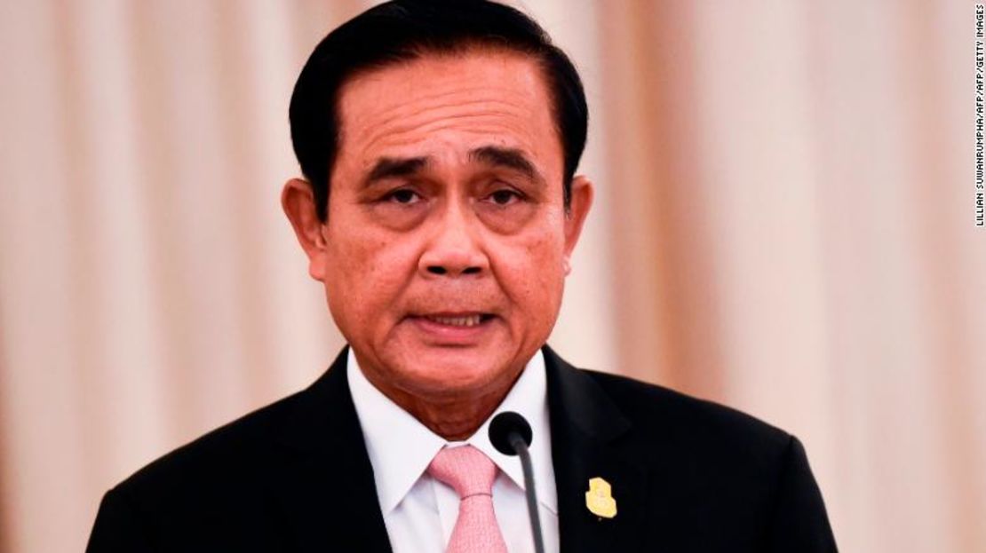 El primer ministro de Tailandia, Prayut Chan-O-Cha.