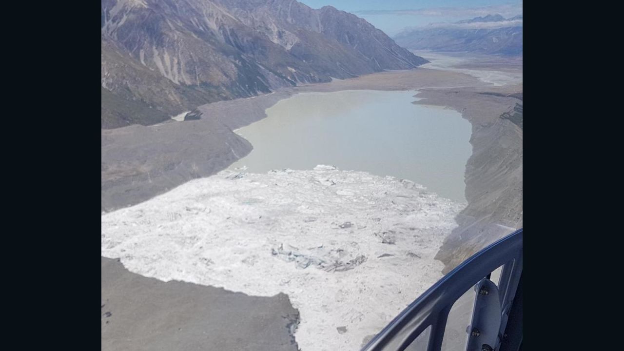 CNNE 614392 - deshielo de glaciar en nueva zelandia