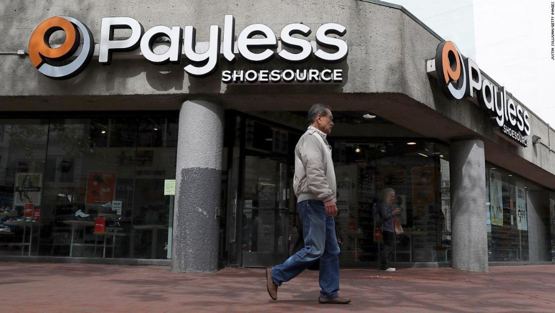 Un local físico de Payless en San Francisco, California.