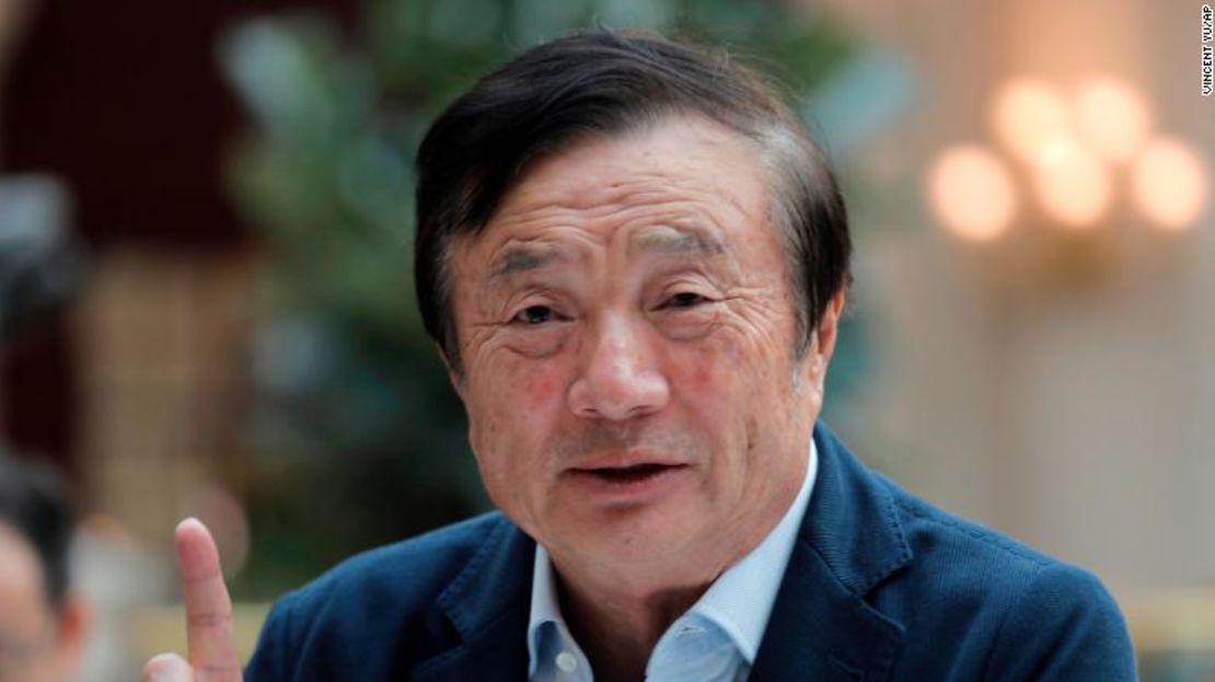 Ren Zhengfei ha sido presidente ejecutivo de Huawei desde 1988.