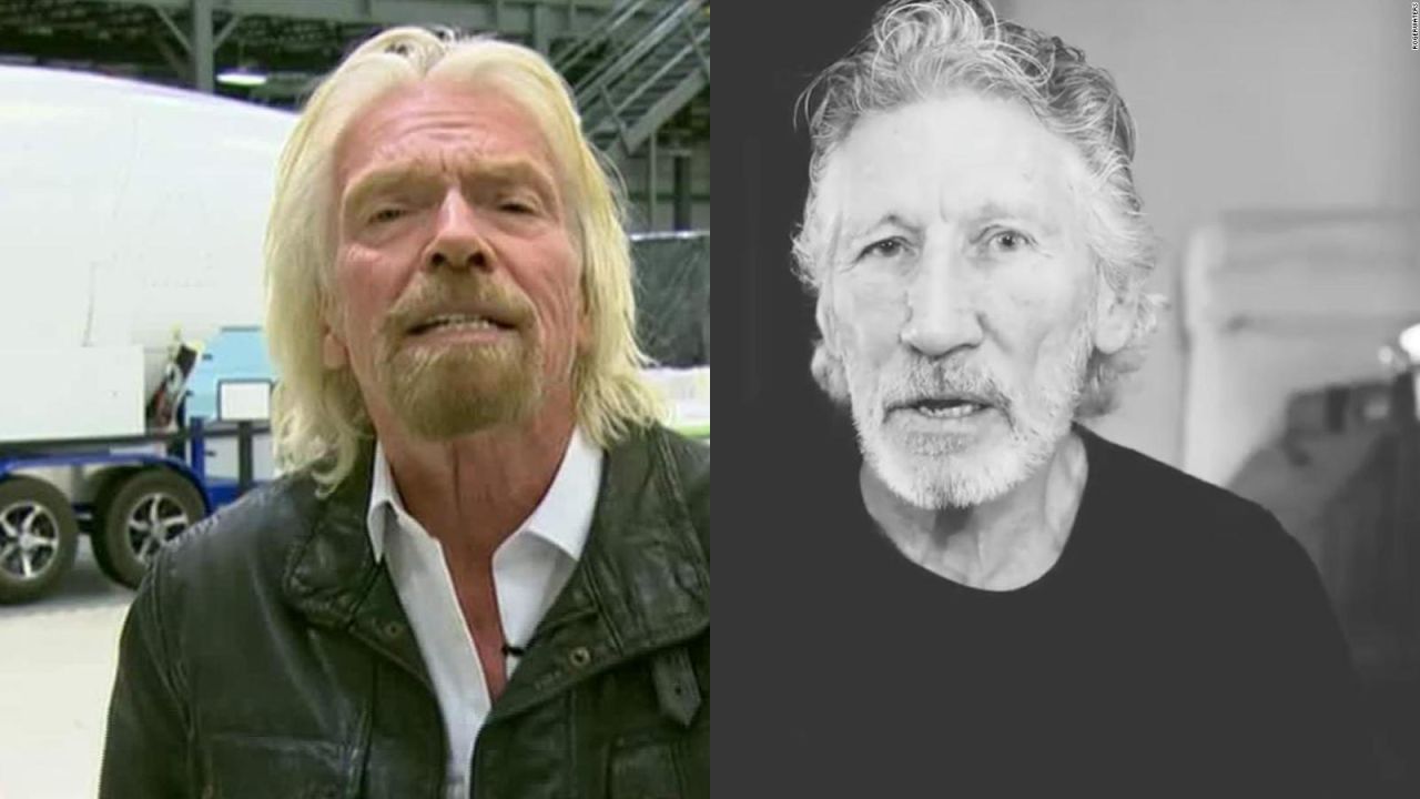 CNNE 617843 - richard branson responde a roger waters- no sabe de lo que habla