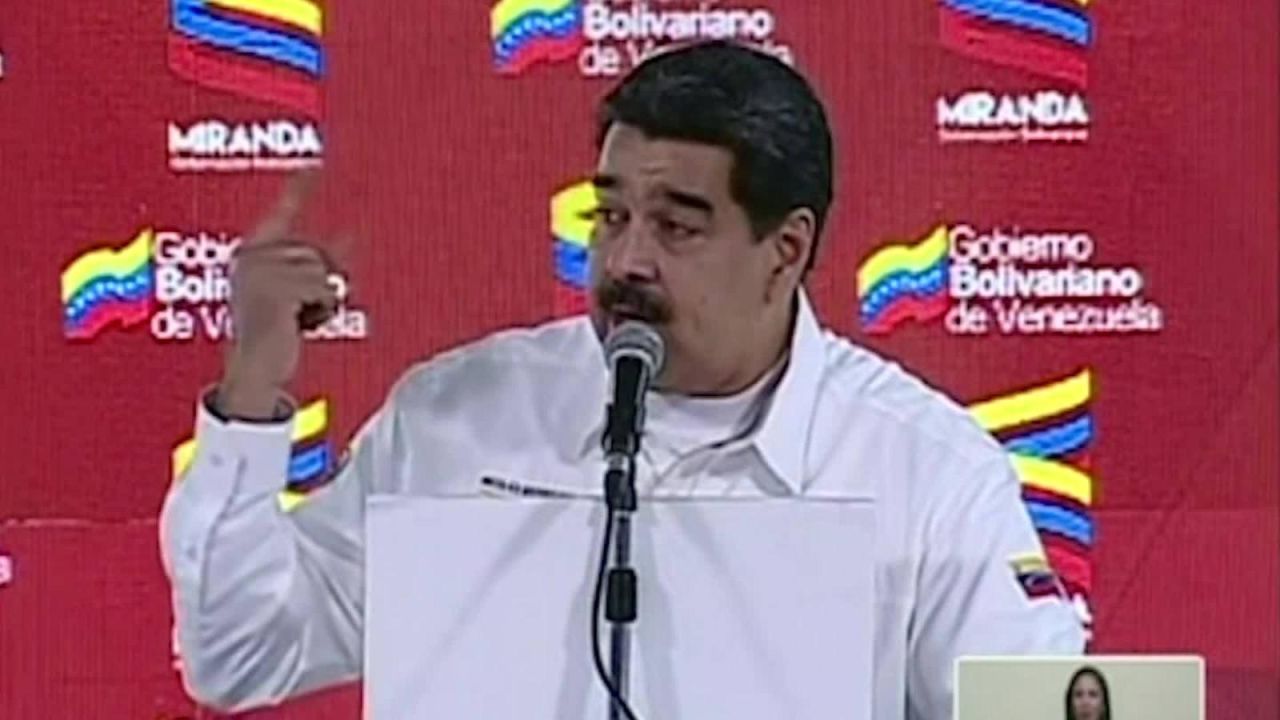 CNNE 617894 - maduro-  trump no sabe donde queda venezuela en un mapa