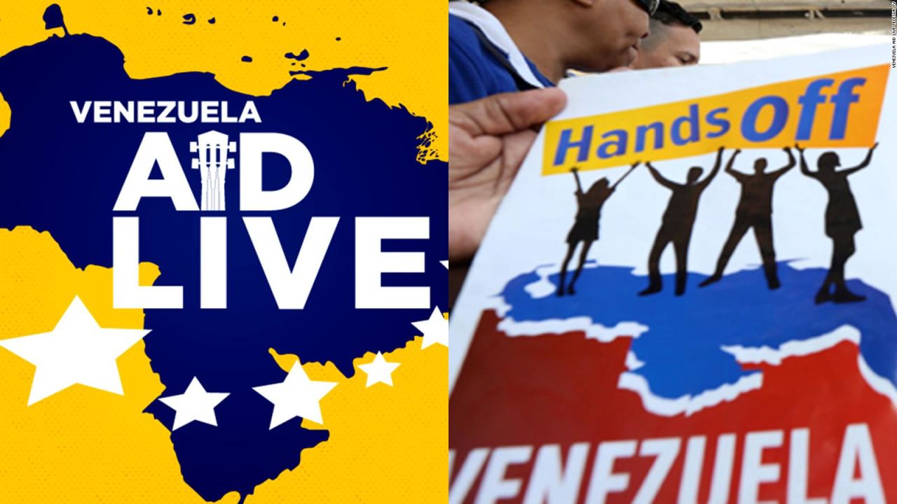 CNNE 617973 - venezuela aid live o hands off venezuela, ¿cual sonara mas?