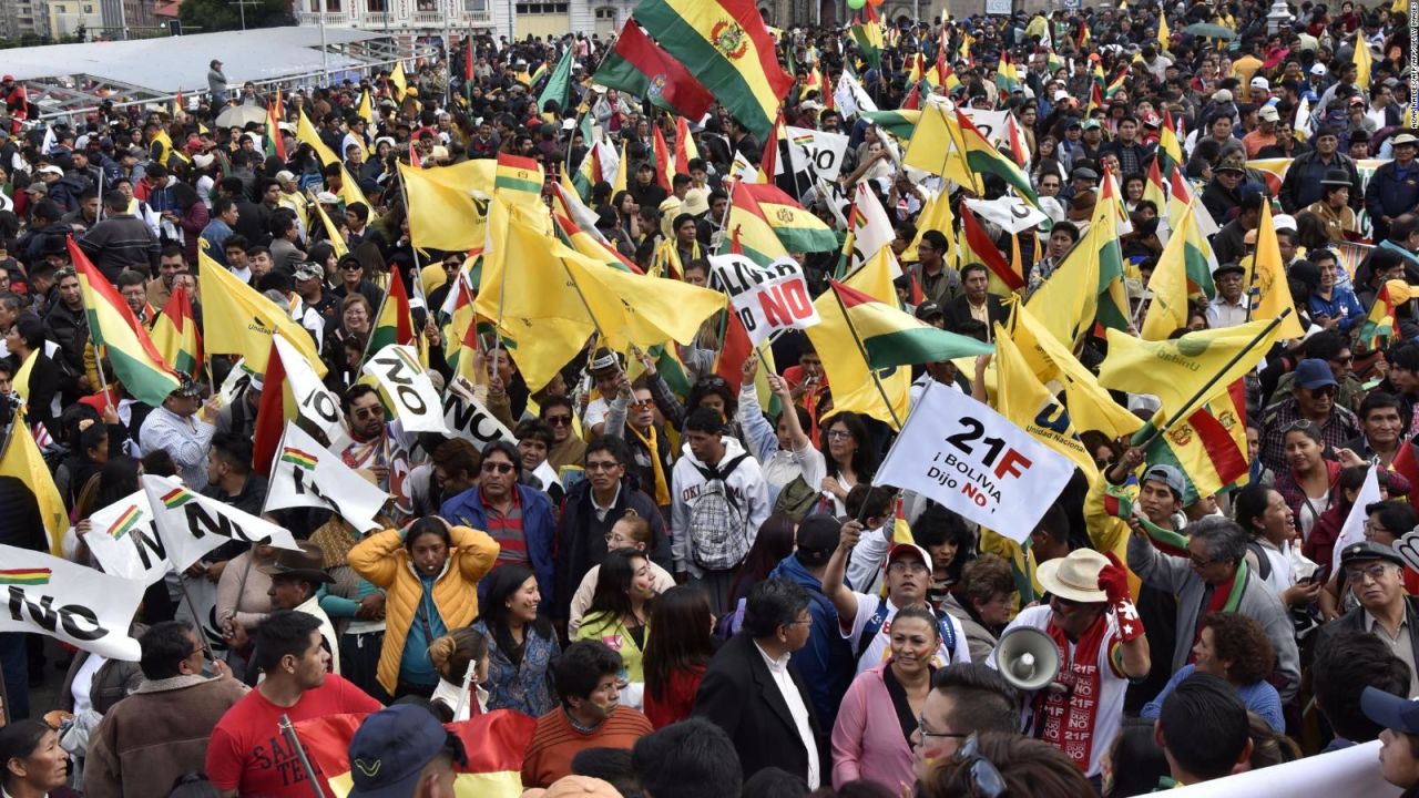 CNNE 618313 - manifestacion en contra de la candidatura de evo morales