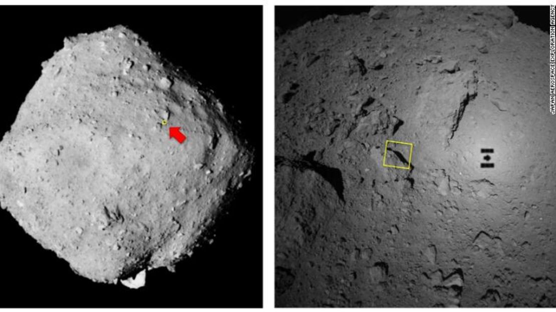 La superficie de Ryugu es más rocosa de lo que los científicos esperaban.