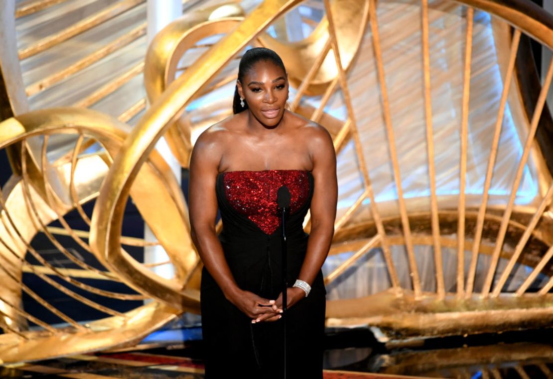 Serena Williams habla de la película "A Star Is Born" (Kevin Winter/Getty Images).