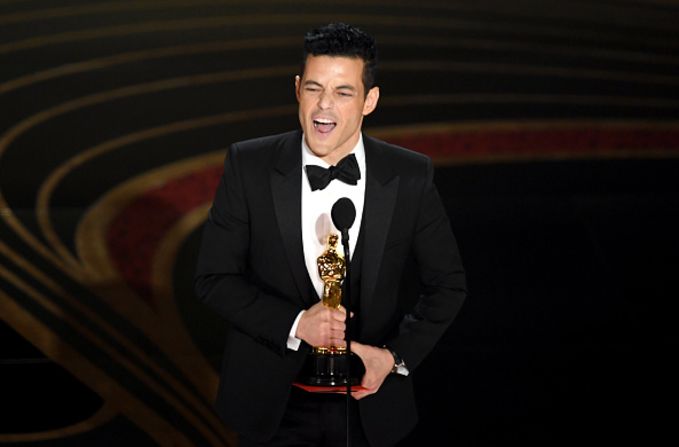 Rami Malek recibe el premio a mejor actor y habla sobre la importancia de los inmigrantes (Kevin Winter/Getty Images).