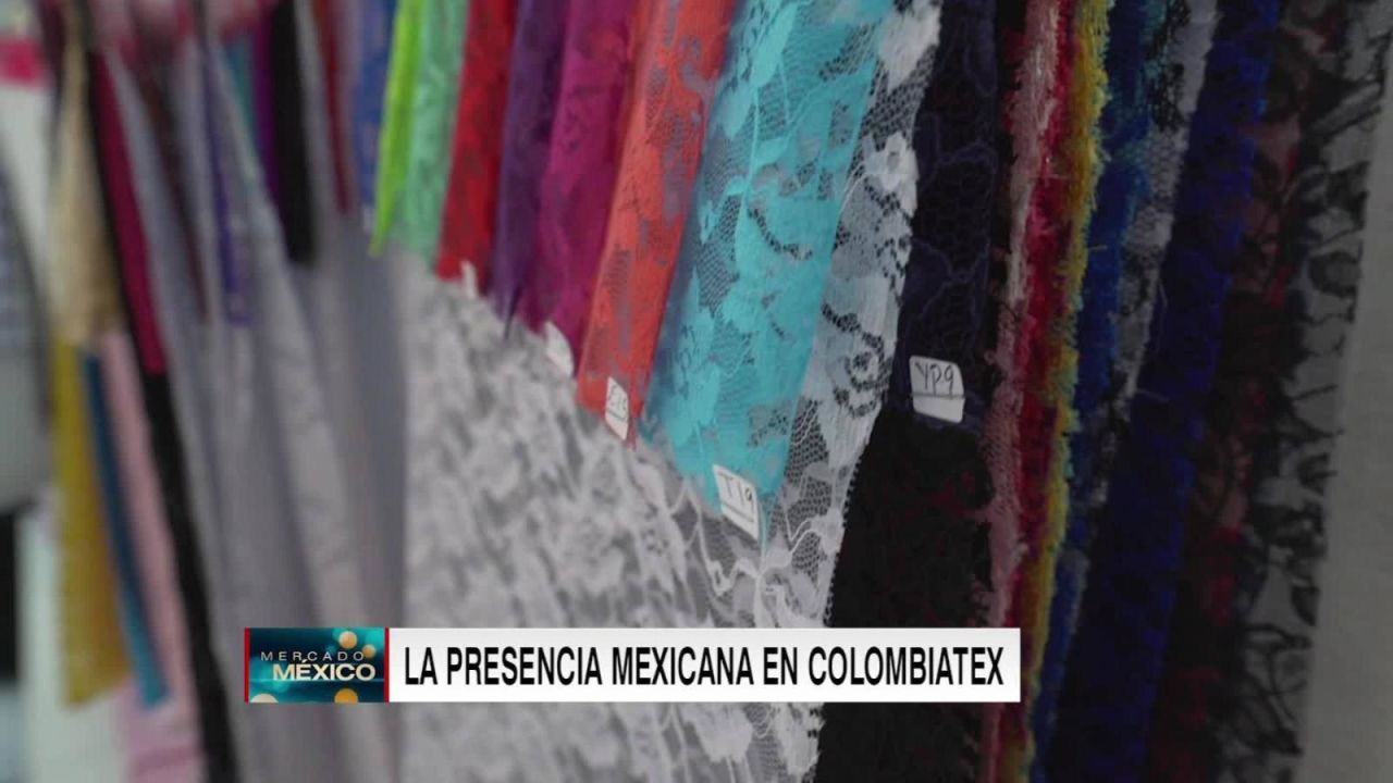 CNNE 619684 - mexico se destaca en colombiatex